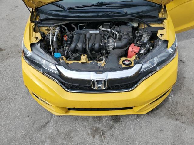 3HGGK5H47KM706395 - 2019 HONDA FIT LX ყვითელი ფოტო 11