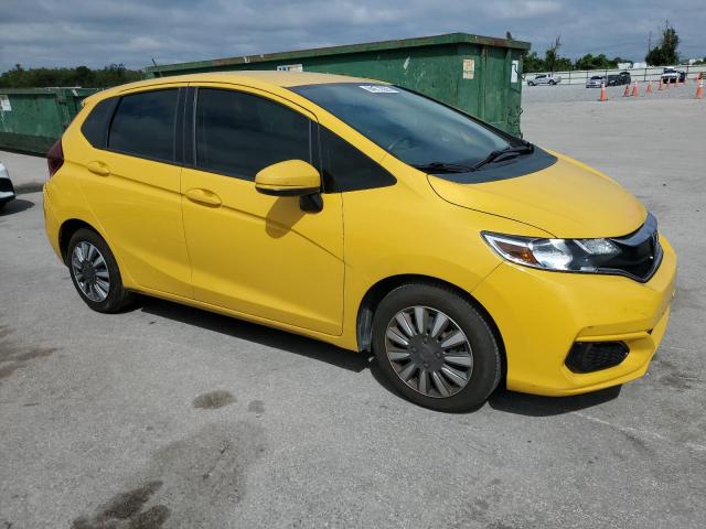 3HGGK5H47KM706395 - 2019 HONDA FIT LX ყვითელი ფოტო 4
