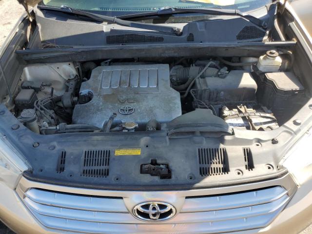 5TDZK3EH5CS088210 - 2012 TOYOTA HIGHLANDER BASE Ոսկեգույն լուսանկար 12