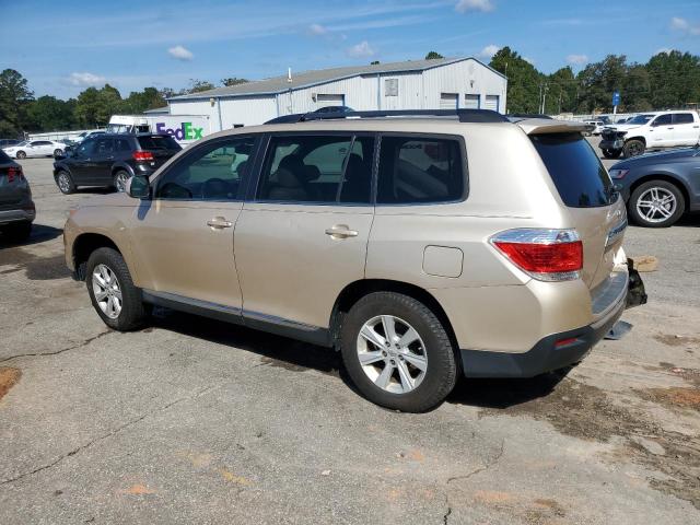 5TDZK3EH5CS088210 - 2012 TOYOTA HIGHLANDER BASE Ոսկեգույն լուսանկար 2