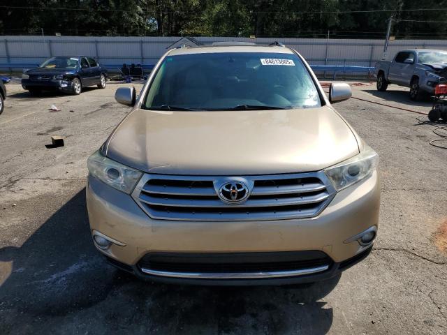 5TDZK3EH5CS088210 - 2012 TOYOTA HIGHLANDER BASE Ոսկեգույն լուսանկար 5