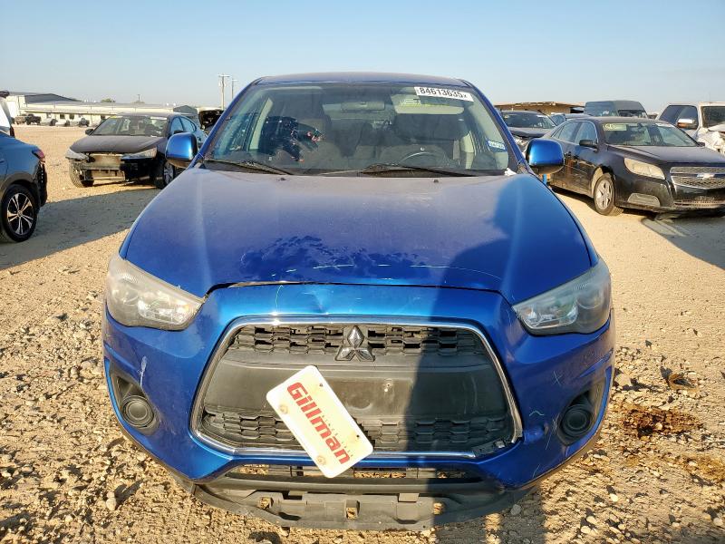 4A4AP3AWXFE028915 - 2015 MITSUBISHI OUTLANDER ES BLUE photo 5