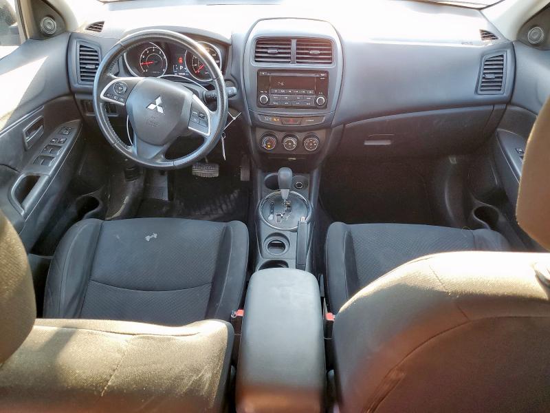 4A4AP3AWXFE028915 - 2015 MITSUBISHI OUTLANDER ES BLUE photo 8