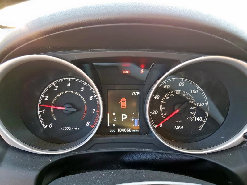 4A4AP3AWXFE028915 - 2015 MITSUBISHI OUTLANDER ES BLUE photo 9