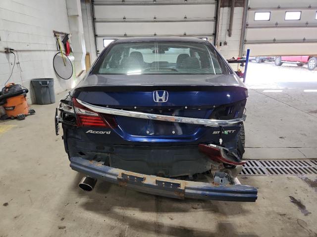 1HGCR2F61GA030804 - 2016 HONDA ACCORD SPORT Mavi foto 6