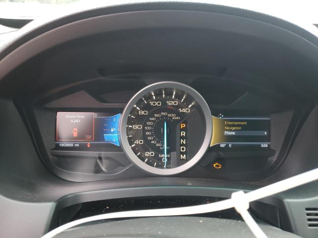 1FM5K8GT6EGC05699 - 2014 FORD EXPLORER SPORT WHITE photo 9