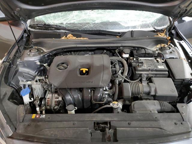 3KPF24AD5KE039061 - 2019 KIA FORTE FE GRAY photo 11