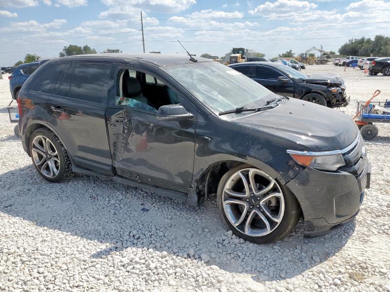 2FMDK3AK7EBB73352 - 2014 FORD EDGE SPORT GRAY photo 4