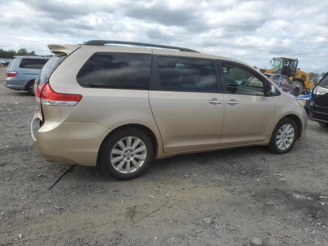 5TDDK3DCXBS027031 - 2011 TOYOTA SIENNA XLE GOLD photo 3