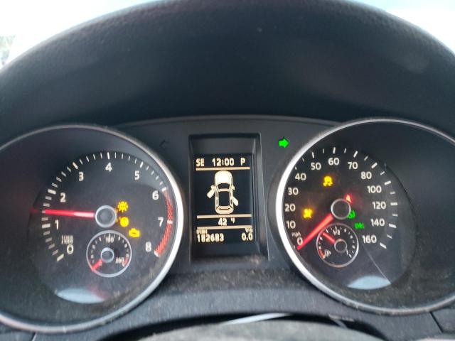 WVWDB7AJ3CW298315 - 2012 VOLKSWAGEN GOLF ნაცრისფერი ფოტო 9