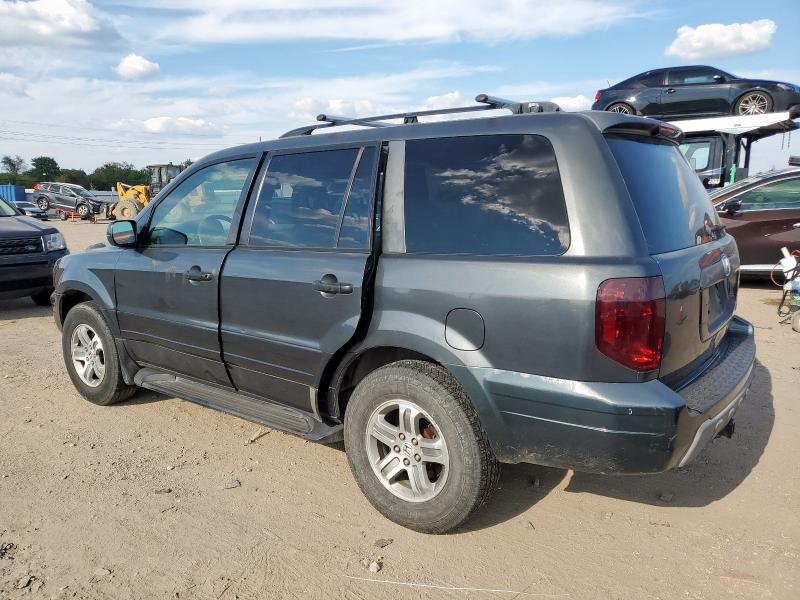 2HKYF18713H545852 - 2003 HONDA PILOT EXL Մոխրագույն լուսանկար 2
