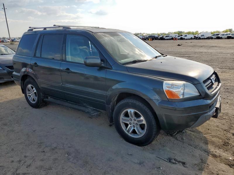 2HKYF18713H545852 - 2003 HONDA PILOT EXL Մոխրագույն լուսանկար 4