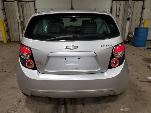 1G1JA6SH1C4112075 - 2012 CHEVROLET SONIC LS SILVER photo 6