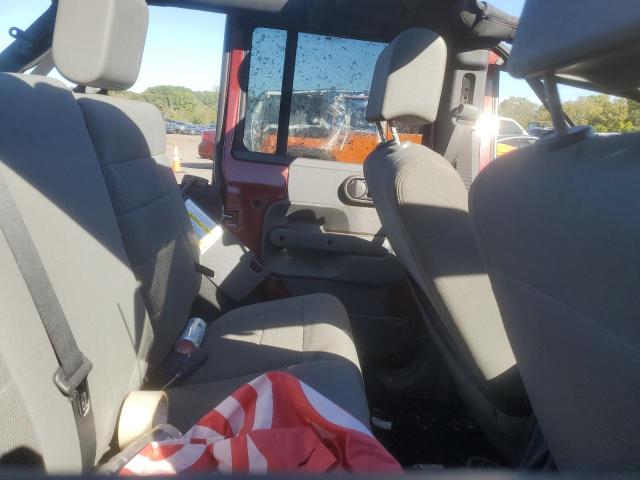 1J4GA59158L505380 - 2008 JEEP WRANGLER U SAHARA ბურგუნდია ფოტო 10