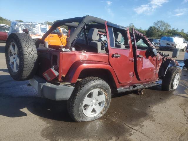 1J4GA59158L505380 - 2008 JEEP WRANGLER U SAHARA ბურგუნდია ფოტო 3