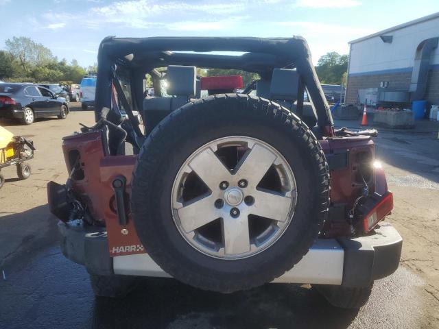 1J4GA59158L505380 - 2008 JEEP WRANGLER U SAHARA ბურგუნდია ფოტო 6