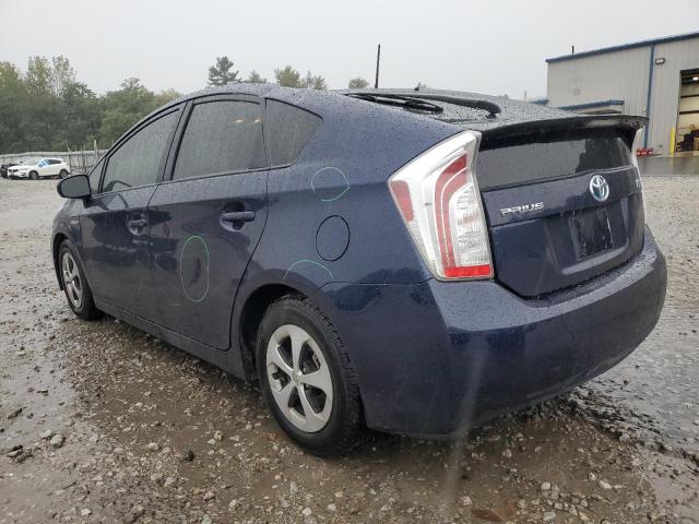 JTDKN3DU2F1867024 - 2015 TOYOTA PRIUS BLUE photo 2