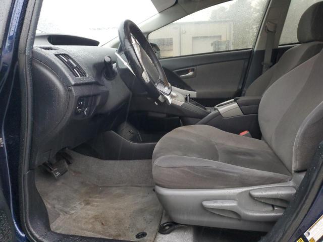 JTDKN3DU2F1867024 - 2015 TOYOTA PRIUS BLUE photo 7