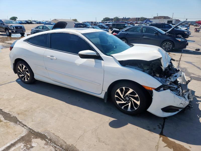 2HGFC4B00HH302418 - 2017 HONDA CIVIC LX WHITE photo 4