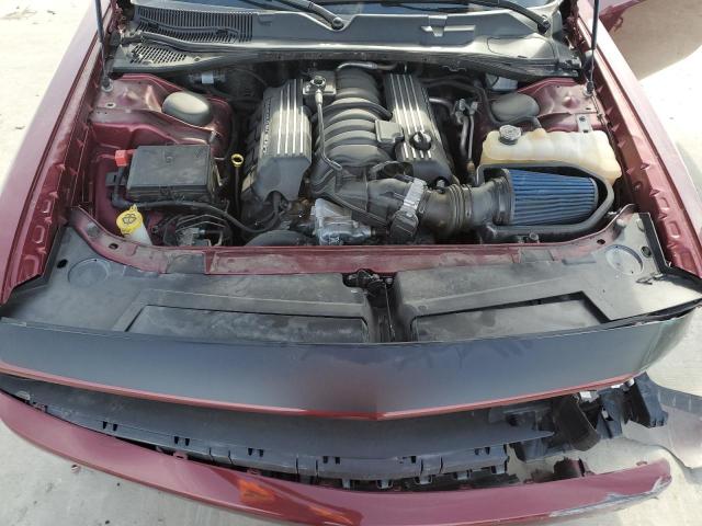 2C3CDZFJ6LH109444 - 2020 DODGE CHALLENGER R/T SCAT PACK MAROON photo 11