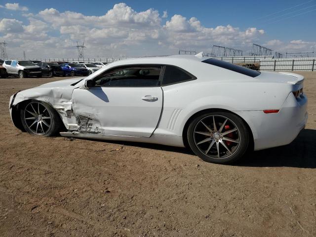 2G1FB1E30D9143810 - 2013 CHEVROLET CAMARO LT WHITE photo 2