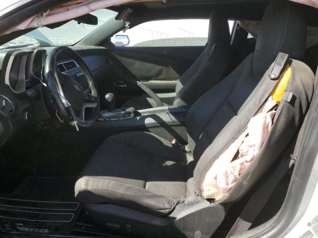 2G1FB1E30D9143810 - 2013 CHEVROLET CAMARO LT WHITE photo 7