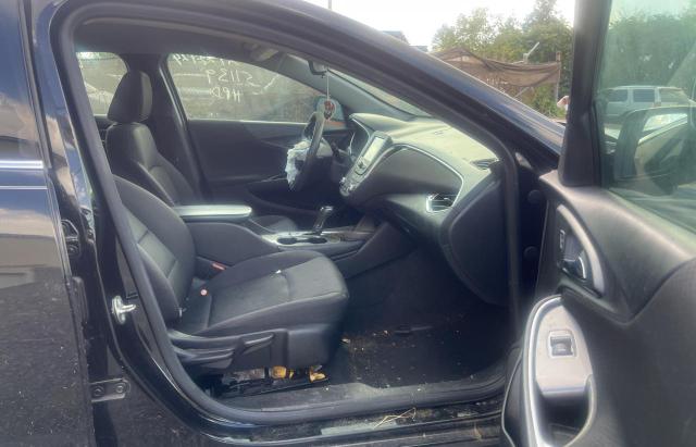 1G1ZE5STXHF154696 - 2017 CHEVROLET MALIBU LT BLACK photo 5