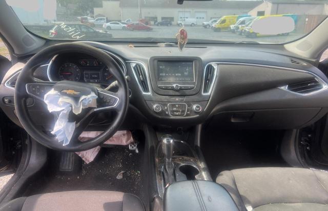 1G1ZE5STXHF154696 - 2017 CHEVROLET MALIBU LT BLACK photo 9