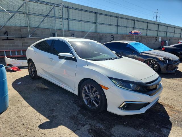 19XFC1F77LE023220 - 2020 HONDA CIVIC EXL WHITE photo 4