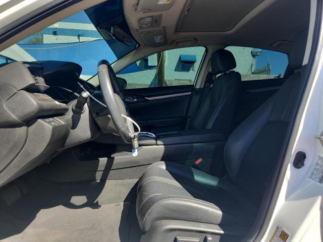 19XFC1F77LE023220 - 2020 HONDA CIVIC EXL WHITE photo 7