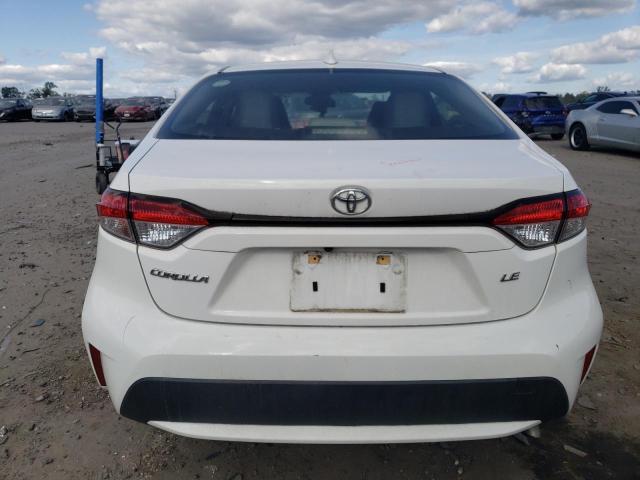 JTDEPRAE2LJ090296 - 2020 TOYOTA COROLLA LE WHITE photo 6