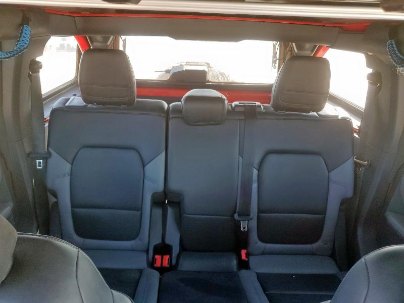 1FMEE5BP8NLB46923 - 2022 FORD BRONCO BASE RED photo 10