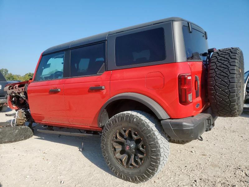 1FMEE5BP8NLB46923 - 2022 FORD BRONCO BASE RED photo 2