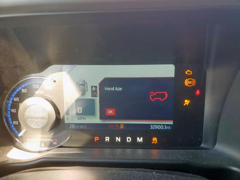 1FMEE5BP8NLB46923 - 2022 FORD BRONCO BASE RED photo 9