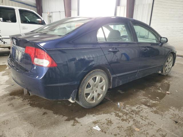 19XFA16579E002073 - 2009 HONDA CIVIC LX BLUE photo 3