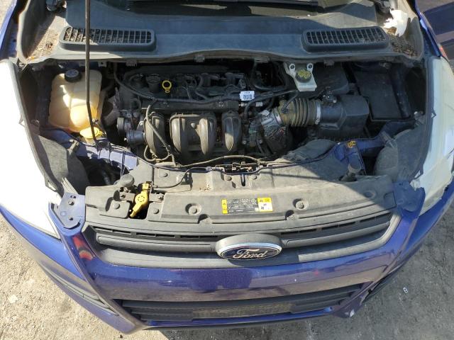 1FMCU0F79DUD68998 - 2013 FORD ESCAPE S BLUE photo 11