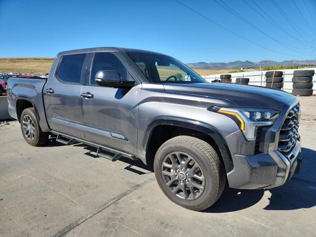 5TFNA5DB8PX116026 - 2023 TOYOTA TUNDRA CREWMAX PLATINUM Grau Foto 4