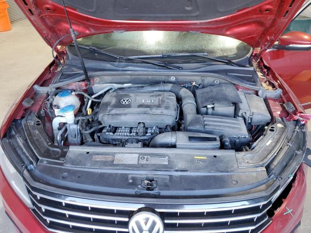 1VWBT7A39HC006503 - 2017 VOLKSWAGEN PASSAT SE BURGUNDY photo 11