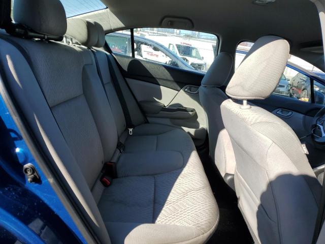 19XFB2F55FE215148 - 2015 HONDA CIVIC LX BLUE photo 10