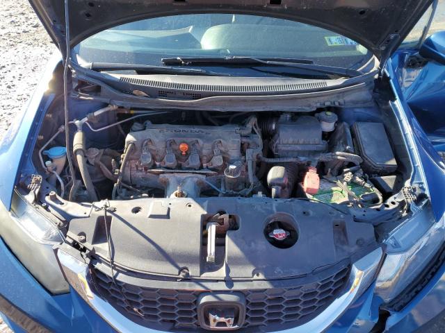 19XFB2F55FE215148 - 2015 HONDA CIVIC LX BLUE photo 11