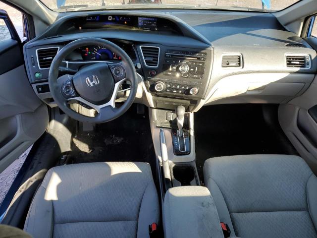19XFB2F55FE215148 - 2015 HONDA CIVIC LX BLUE photo 8