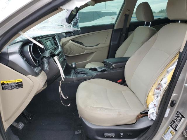 5XXGM4A70EG286072 - 2014 KIA OPTIMA LX SILVER photo 7