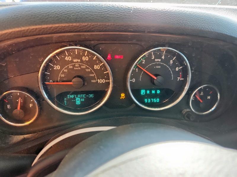 1C4AJWAG4DL591390 - 2013 JEEP WRANGLER SPORT BURGUNDY photo 9