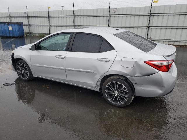 5YFBURHEXGP420866 - 2016 TOYOTA COROLLA L SILVER photo 2
