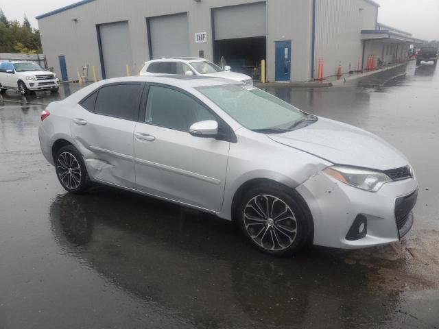 5YFBURHEXGP420866 - 2016 TOYOTA COROLLA L SILVER photo 4