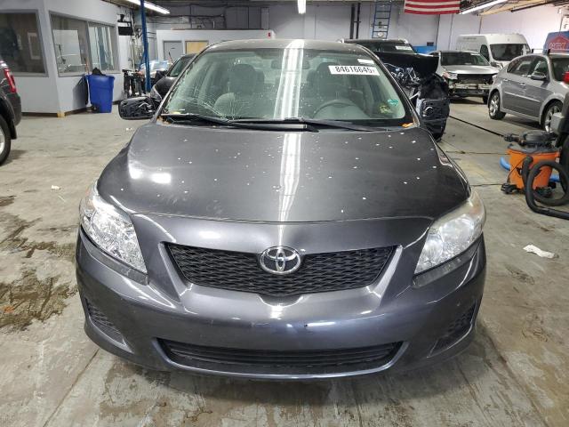 1NXBU4EE1AZ378911 - 2010 TOYOTA COROLLA BASE GRAY photo 5