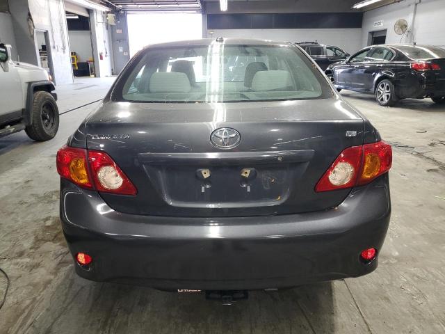 1NXBU4EE1AZ378911 - 2010 TOYOTA COROLLA BASE GRAY photo 6