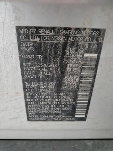 KNMAT2MV5KP519682 - 2019 NISSAN ROGUE S Gümüş foto 14