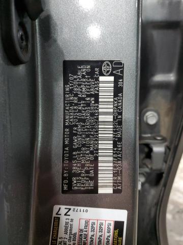 2T1KR32E58C714829 - 2008 TOYOTA COROLLA MA XR GRAY photo 13