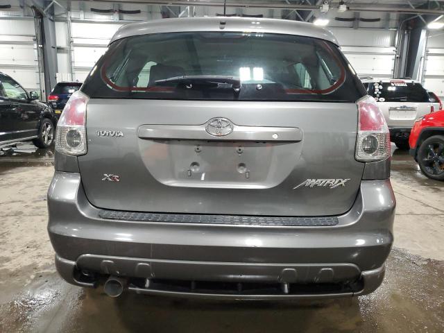 2T1KR32E58C714829 - 2008 TOYOTA COROLLA MA XR GRAY photo 6